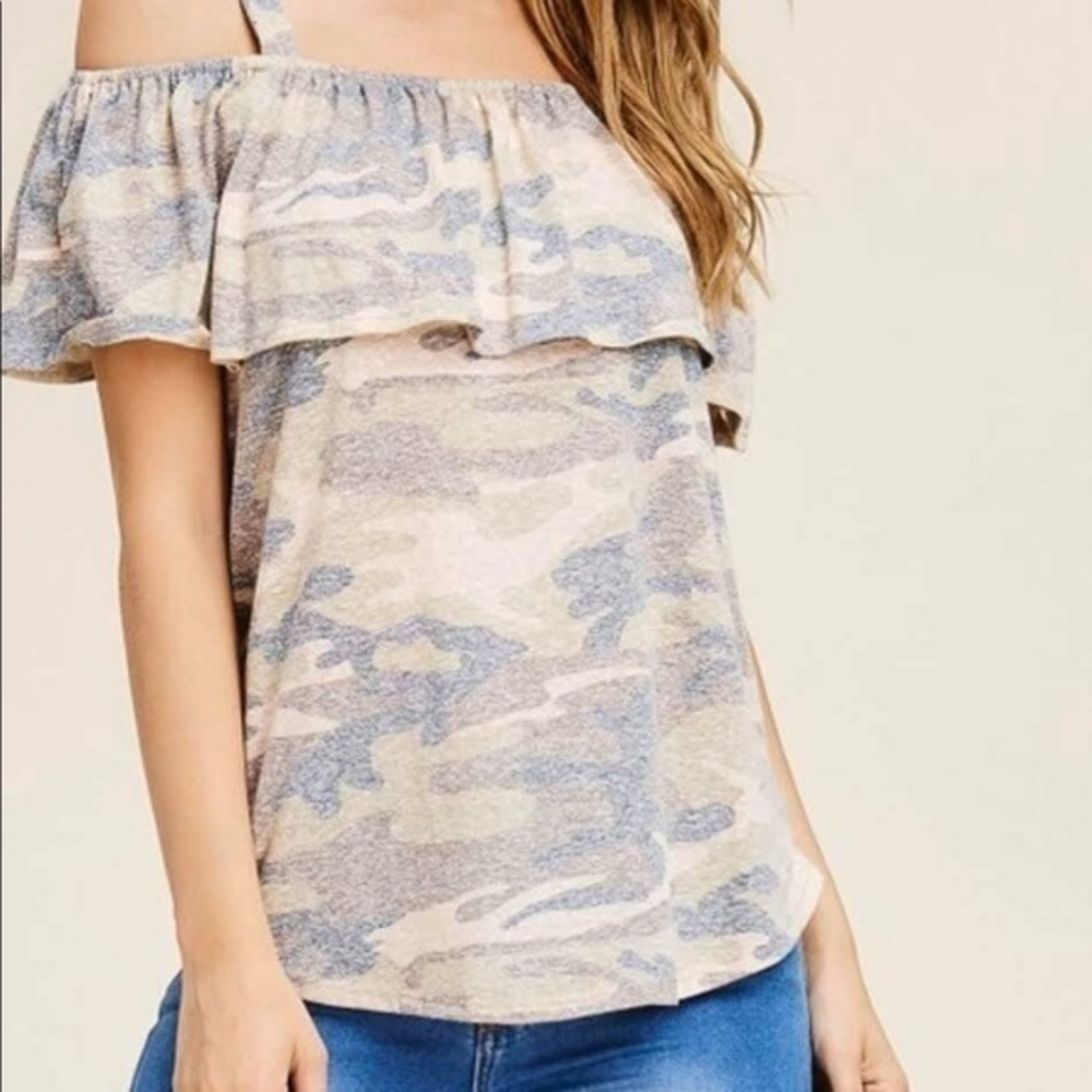 Camo BomBom‎ Shirt